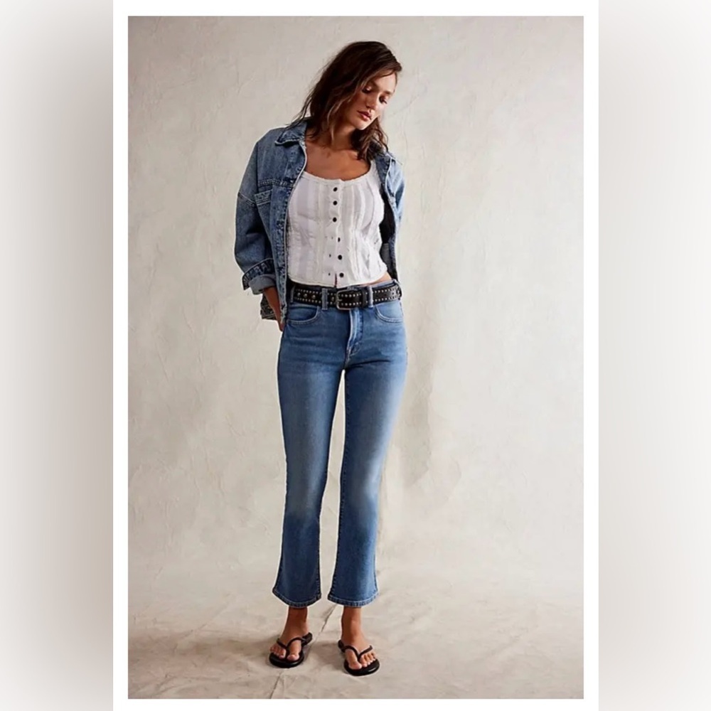 Free People We The Free Low Maintenance Mid Rise Crop Boot - Picture 8 of 11